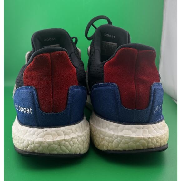 Adidas Ultra Boost S & L Men's Size 8 Running Shoes Black Gray Red - Picture 7 of 11